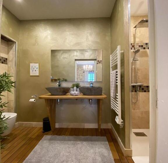 חדר דחוקס עם מיטת קינג, Le Relais De La Chouette