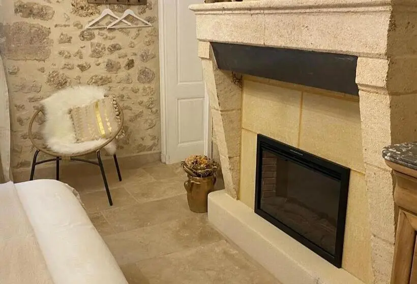 キングサイズベッドのデラックスルーム, Le Relais De La Chouette