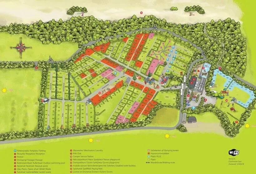 シャレー1寝室, Holiday Park Duinhoeve