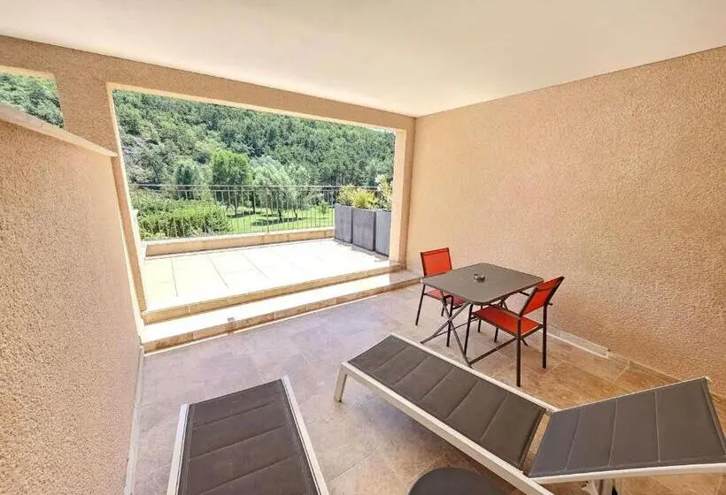 キングサイズベッドのスタンダードルーム, Domaine Ribiera, Hotel 5 Etoiles, Spa & Golf   Forcalquier