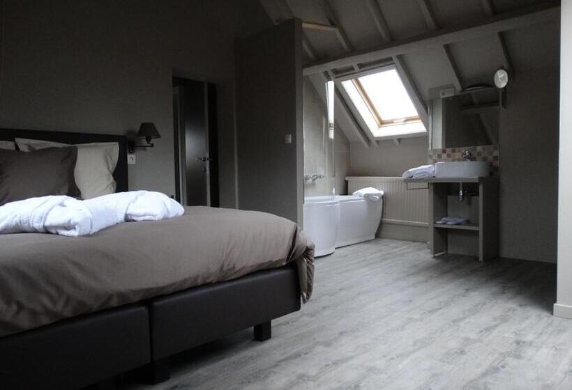 חדר דלוקס, B&b Castel 't Haantje