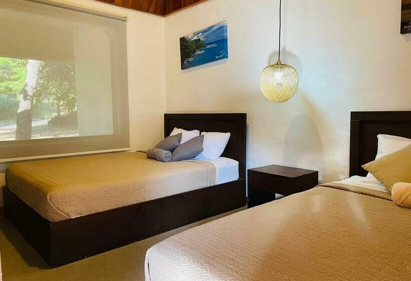 스탠다드 룸 더블 침대 2개, Ocotal Bed & Breakfast