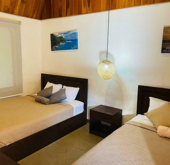 Номер Стандарт 2 Двуспальные Кровати, Ocotal Bed & Breakfast