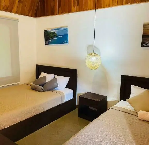 ２ダブルベッドのスタンダードルーム, Ocotal Bed & Breakfast