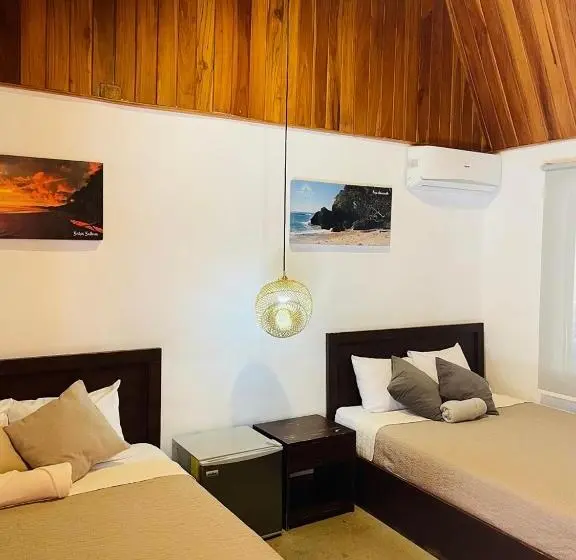 ２ダブルベッドのスタンダードルーム, Ocotal Bed & Breakfast