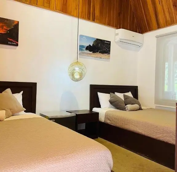 ２ダブルベッドのスタンダードルーム, Ocotal Bed & Breakfast