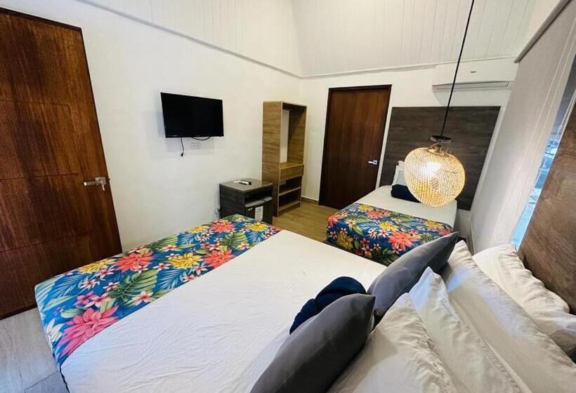 스탠다드 트리플 룸, Ocotal Bed & Breakfast