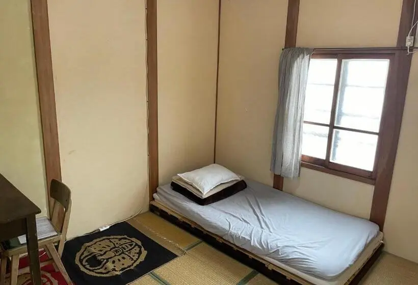 バスルーム共有のシングルスタンダード, Okayama Hostel Igusa