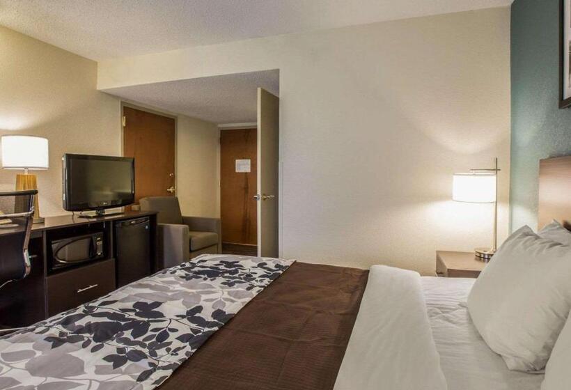 带大床的标准间, Sleep Inn Greensboro Airport
