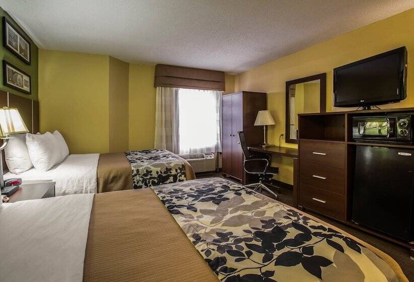 غرفه قياسيه سريرين مزدوجين, Sleep Inn Asheville  Biltmore West
