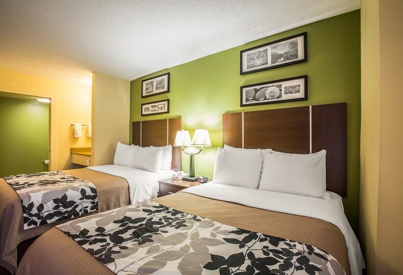 스탠다드 룸 더블 침대 2개, Sleep Inn Asheville  Biltmore West