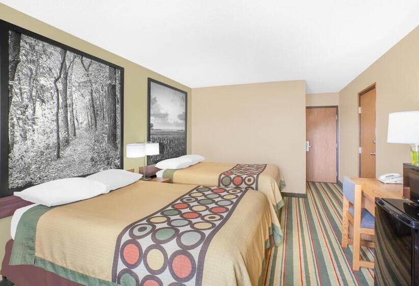Номер Стандарт 2 Двуспальные Кровати, Super 8 By Wyndham Mt Pleasant
