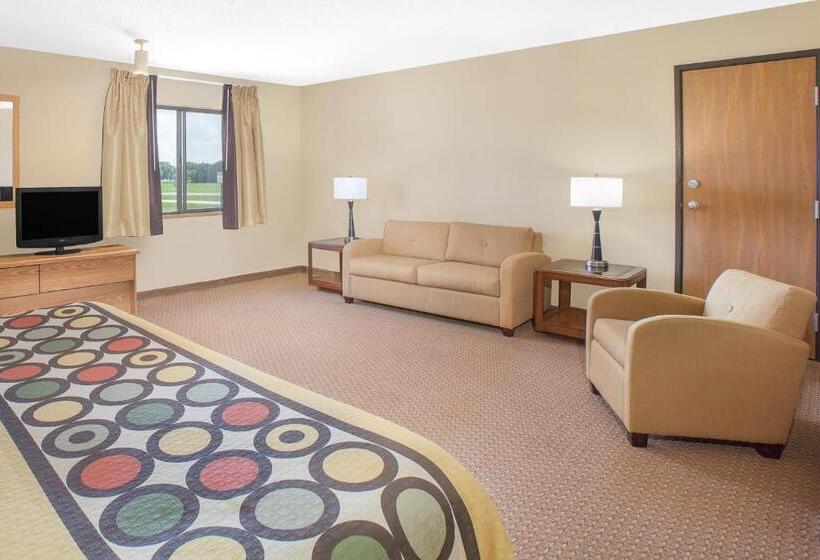 스위트 킹사이즈 침대, Super 8 By Wyndham Mt Pleasant