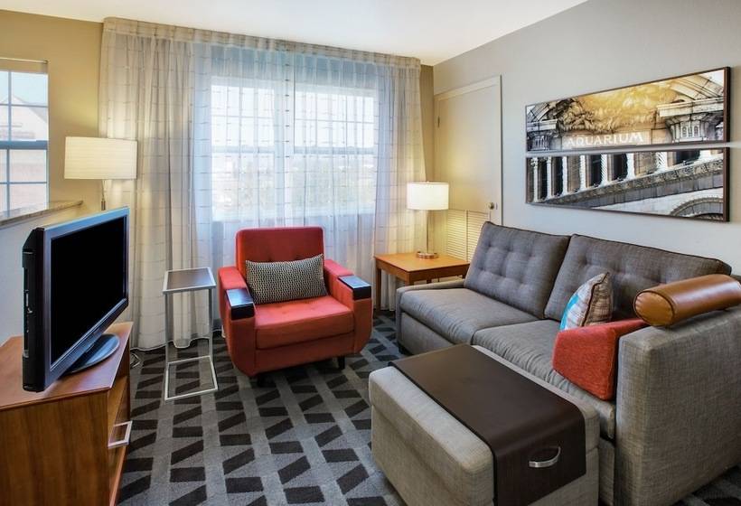 带2个卧室的套房, Towneplace Suites Detroit Sterling Heights