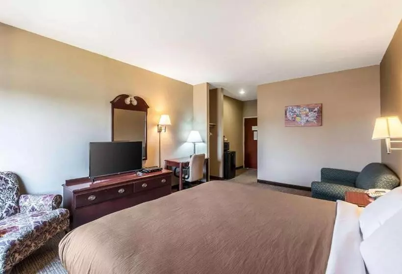 キングサイズベッドのスタンダードルーム, Econo Lodge Inn & Suites