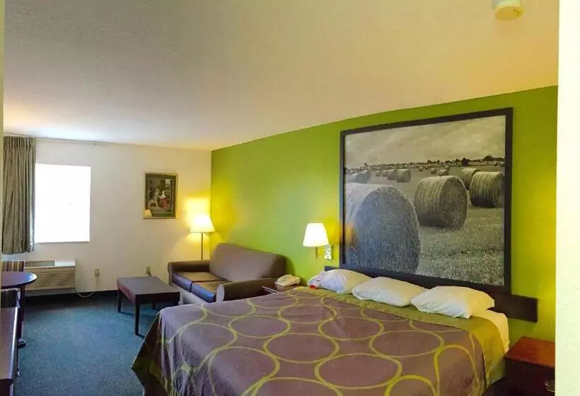 Standard-huone King-vuode, Super 8 By Wyndham De Soto