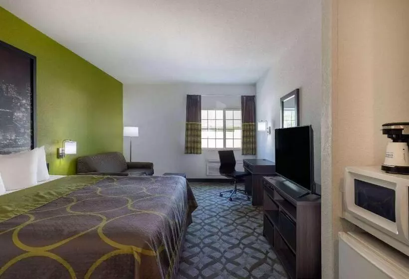 Standard-huone King-vuode, Super 8 By Wyndham De Soto