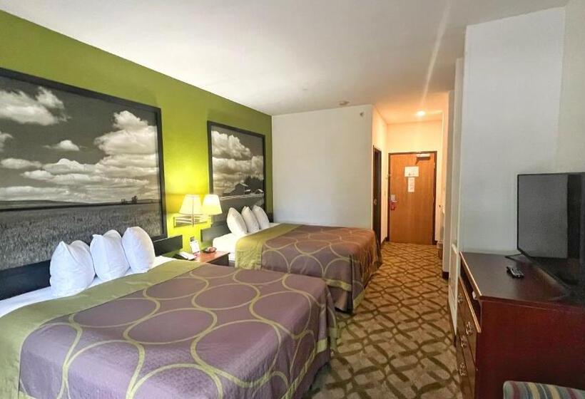 غرفة قياسية, Super 8 By Wyndham De Soto