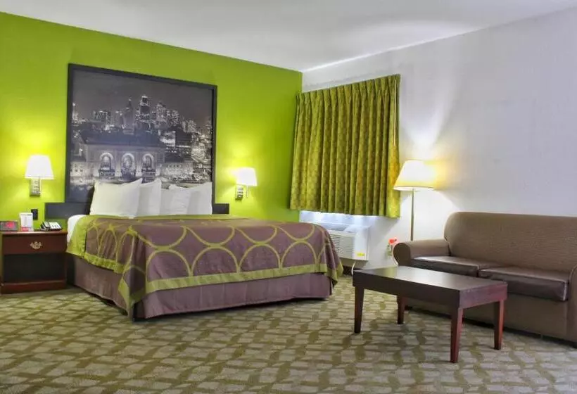 Standard-invahuone King-vuode, Super 8 By Wyndham De Soto
