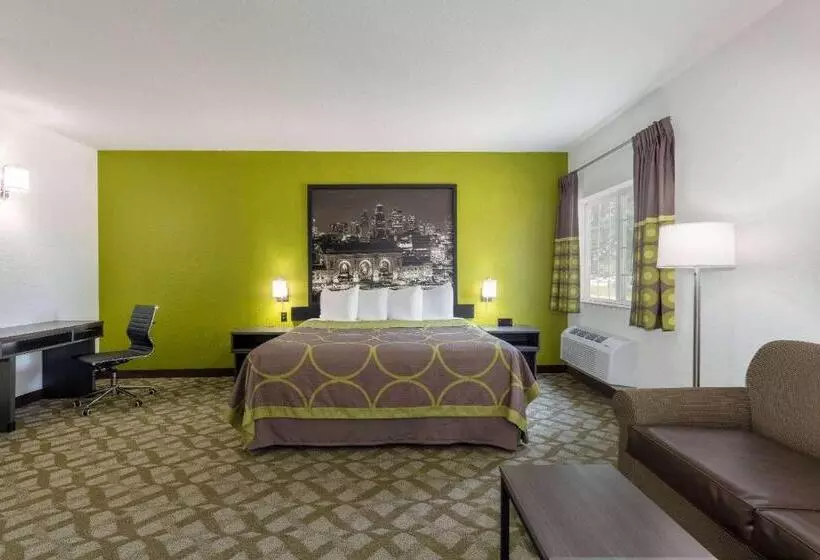 Standard-invahuone King-vuode, Super 8 By Wyndham De Soto