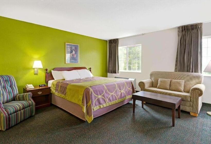 إستوديو قياسى سرير كينج, Super 8 By Wyndham De Soto