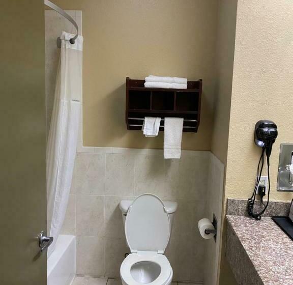 キングサイズベッドのスタンダードルーム, Red Lion Inn & Suites Iah Airport East