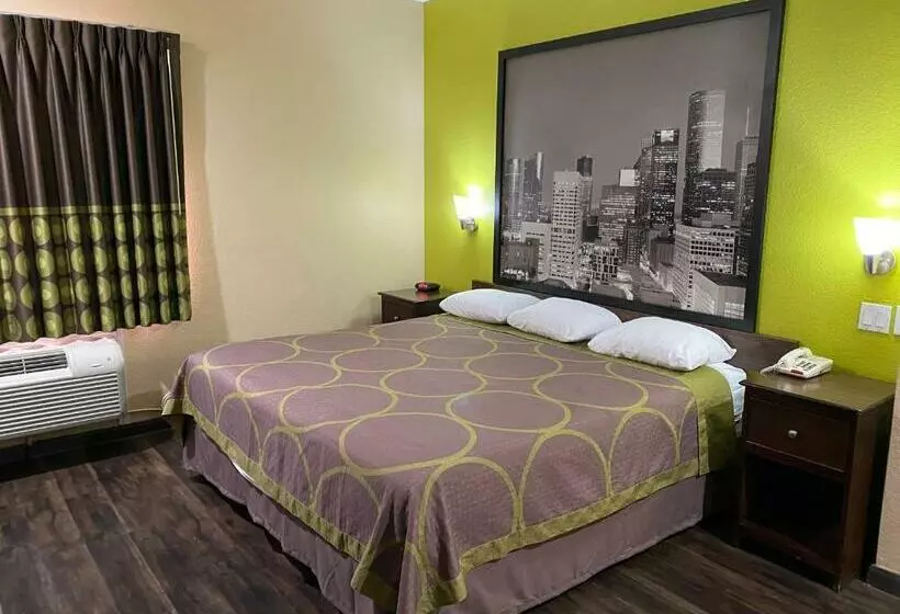 اتاق استاندارد با تخت بزرگ, Red Lion Inn & Suites Iah Airport East