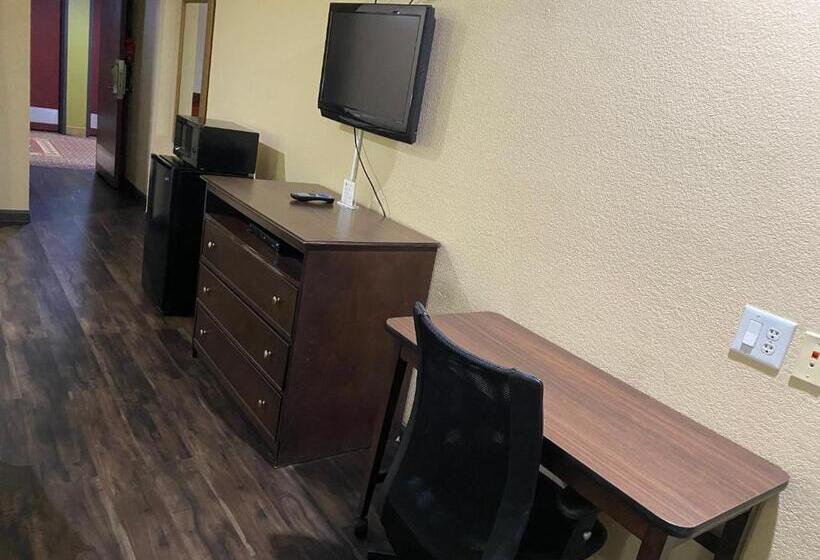 キングサイズベッドのスタンダードルーム, Red Lion Inn & Suites Iah Airport East