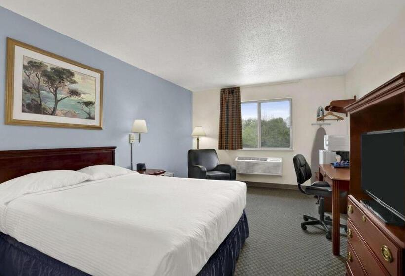 جناح ديلوكس سرير كينج, Super 8 By Wyndham Washington