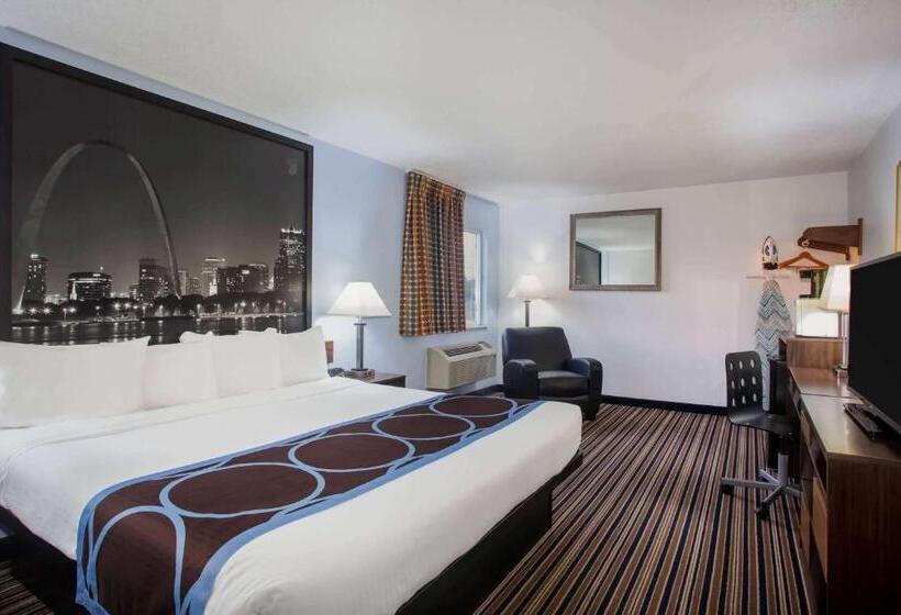 غرفة قياسية سرير كينج لذوى الإحتياجات الخاصة, Super 8 By Wyndham Washington