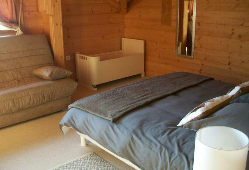 חדר סטנדרט לארבעה, Chalet Les Aigles