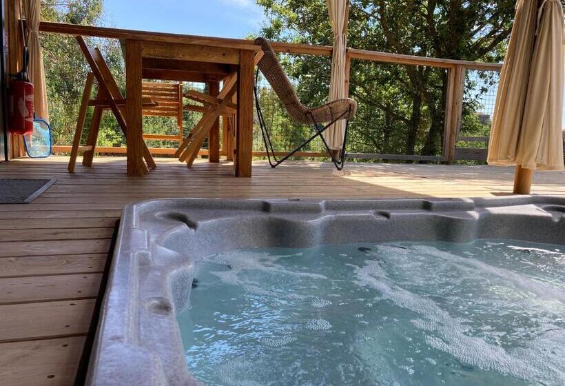 Бунгало Deluxe, Cabanes Trésors De Campagne,spas Privatifs