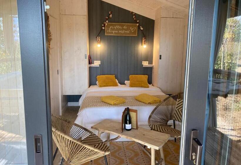 Хижина, Cabanes Trésors De Campagne,spas Privatifs