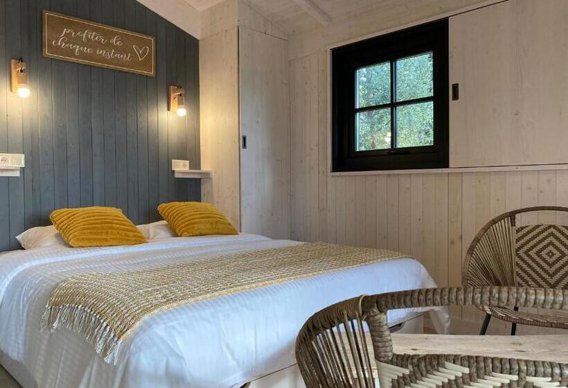 Хижина, Cabanes Trésors De Campagne,spas Privatifs