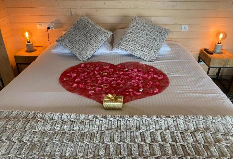 Шале Superior 1 Спальня, Cabanes Trésors De Campagne,spas Privatifs