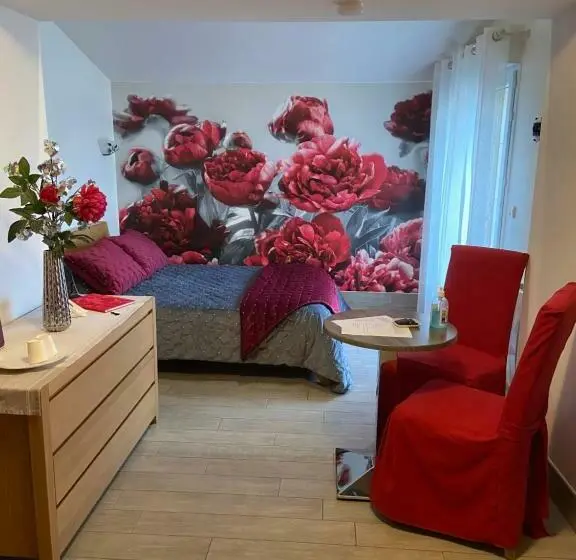 テラス付きスタンダードルーム, Pivoine Chambre D Hotes