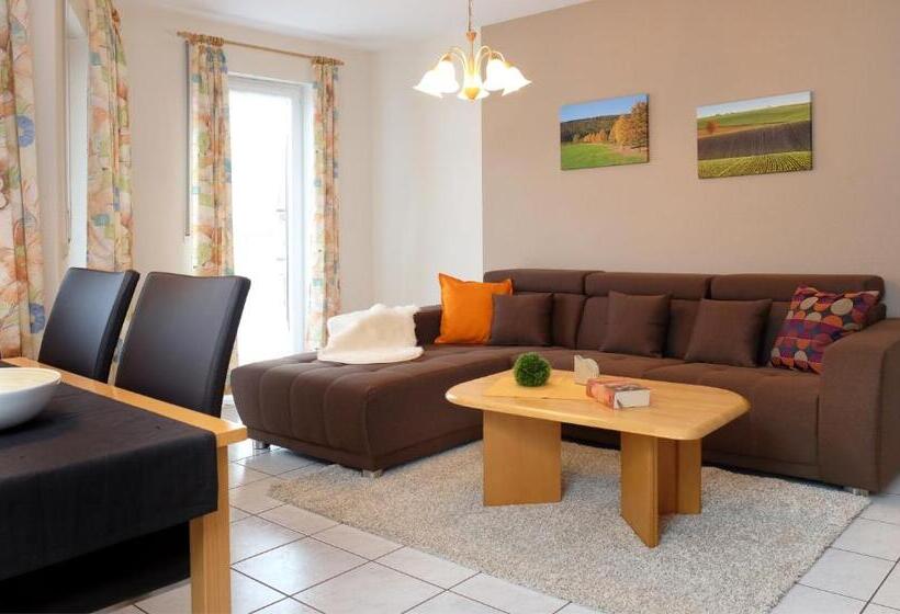 带1个卧室的带阳台的公寓, Landgasthaus Hoffmann