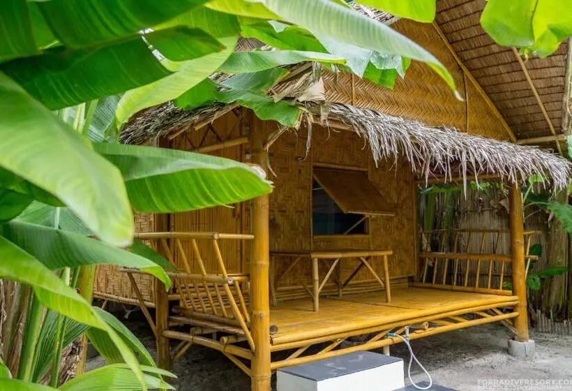 ガーデンビューのスタンダードバンガロー, Forra Dive Resort Sunrise