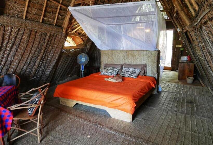 חדר סטנדרט נוף לים עם מרפסת, Coco Reef Ecolodge