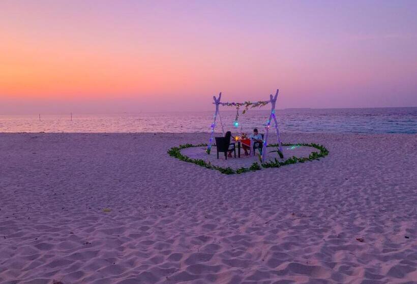 اتاق لوکس با بالکن, Sabba Beach Suite , Fodhdhoo   Maldives