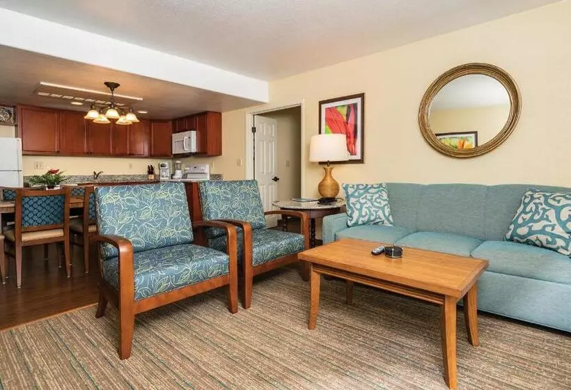 ガーデンビュー２ベッドルームヴィラ, Kauai Coast Resort At The Beachboy