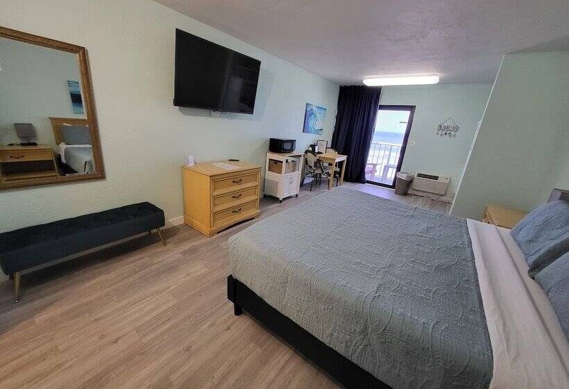 غرفة أساسية سرير مزدوج, Beachside Hotel   Daytona Beach   No Pool