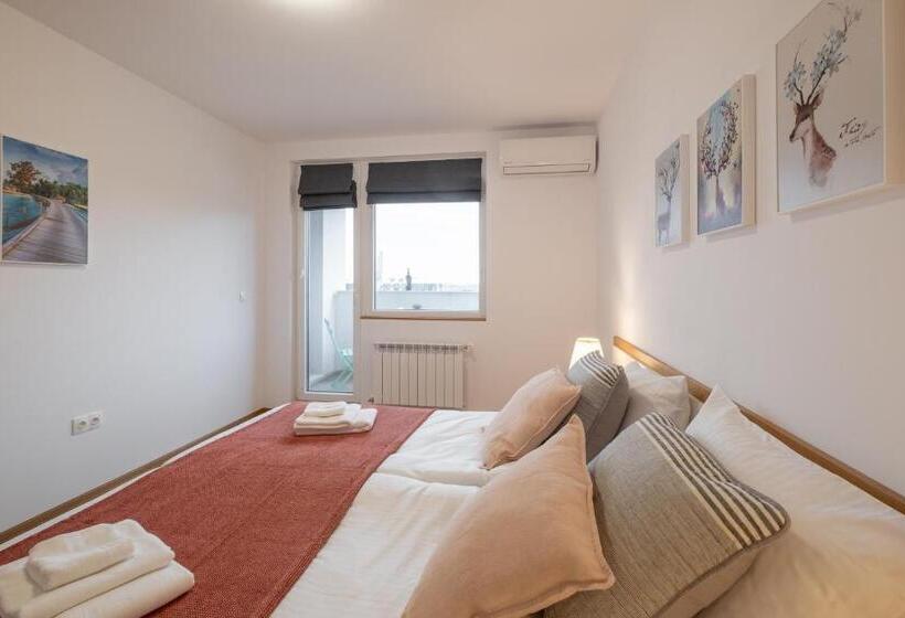 דירת חדר עם טרסה, Gardenia Apartments