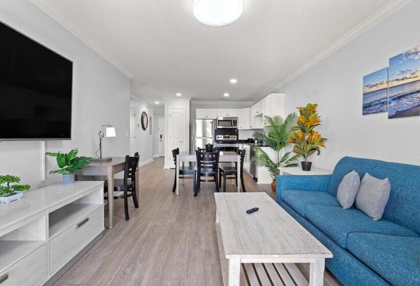 침실 2개 아파트, Ocean Escape Condos