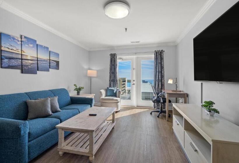 침실 1개 바다 전망 아파트, Ocean Escape Condos