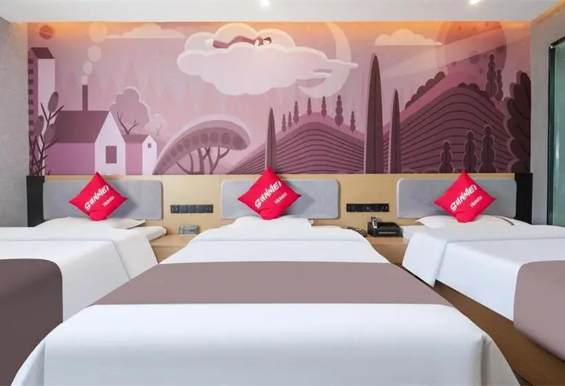 コンフォートトリプルルーム, Jun Hotels Shanxi Taiyuan South Station Shanxi University Store