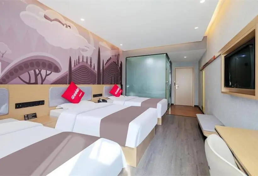 コンフォートトリプルルーム, Jun Hotels Shanxi Taiyuan South Station Shanxi University Store