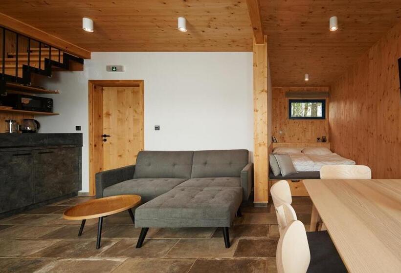 شاليه غرفة نوم واحدة, Resort Líšenský Dvůr