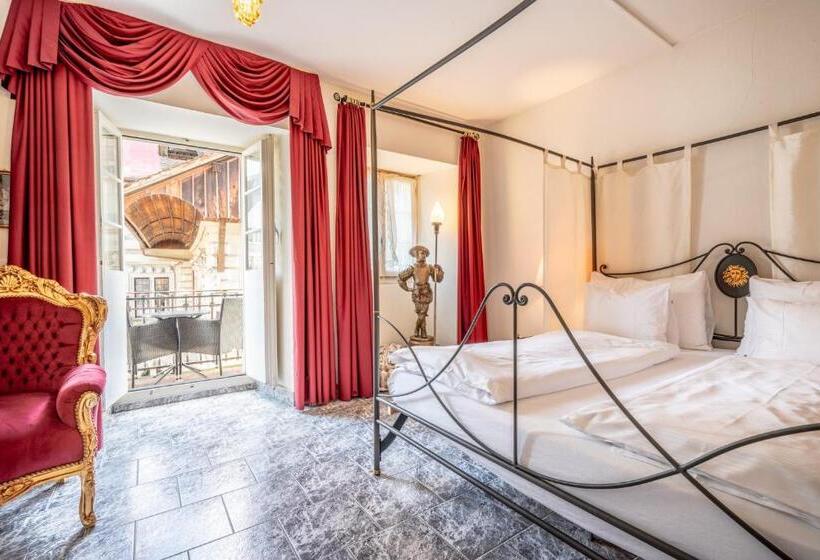 带按摩浴盆的套房, Altstadt Hotel Magic Luzern