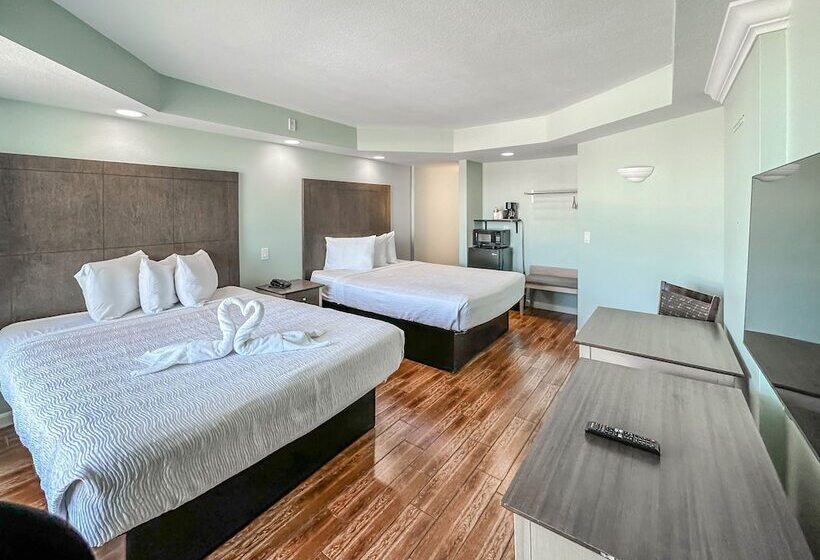 غرفه قياسيه سريرين مزدوجين, Boardwalk Inn And Suites